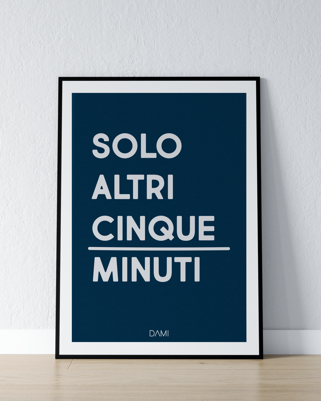 Solo 5 minuti