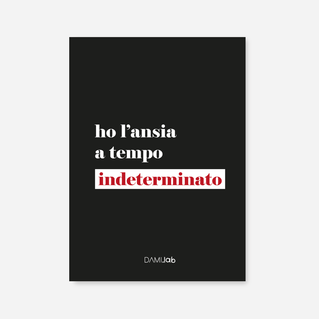 Ansia a tempo indeterminato