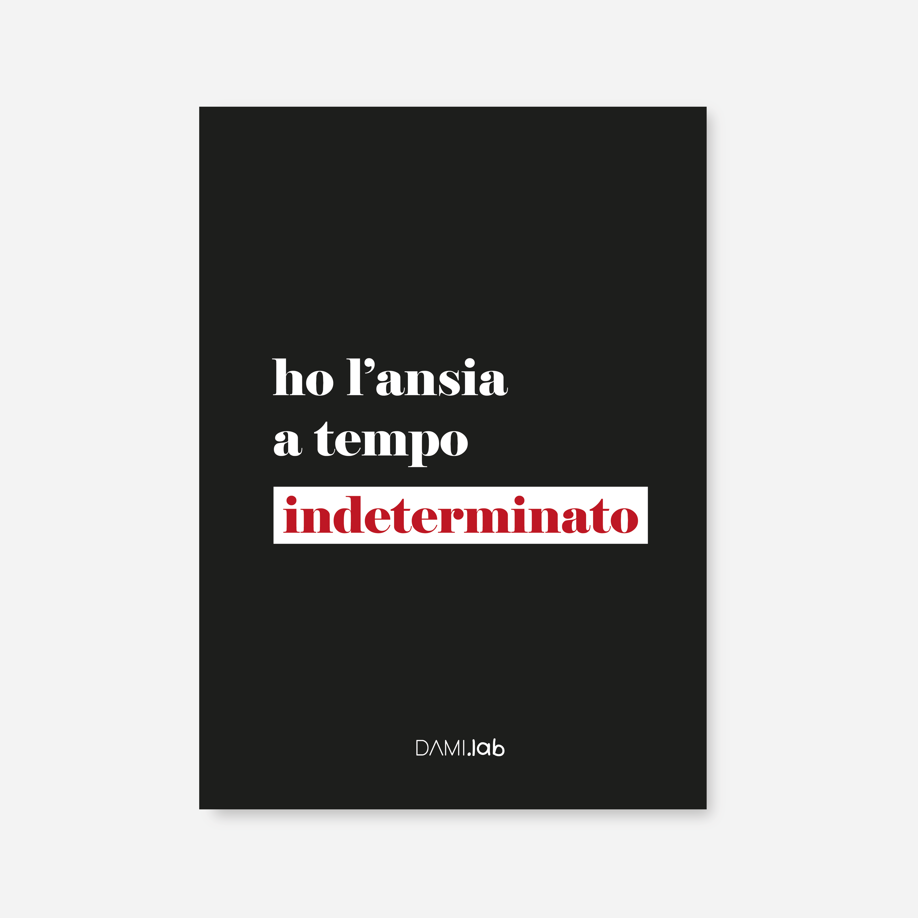 Ansia a tempo indeterminato