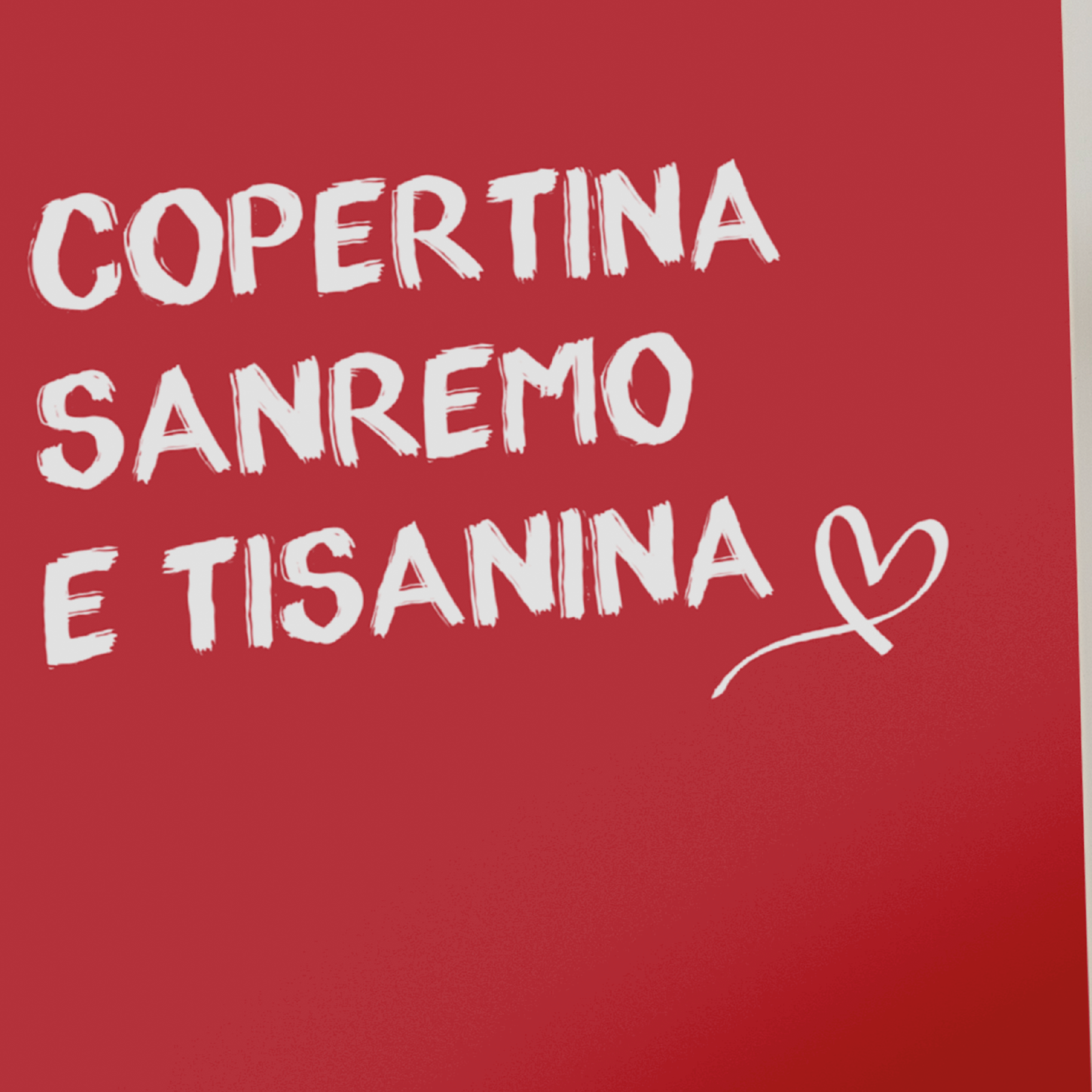 Copertina, tisanina e Sanremo